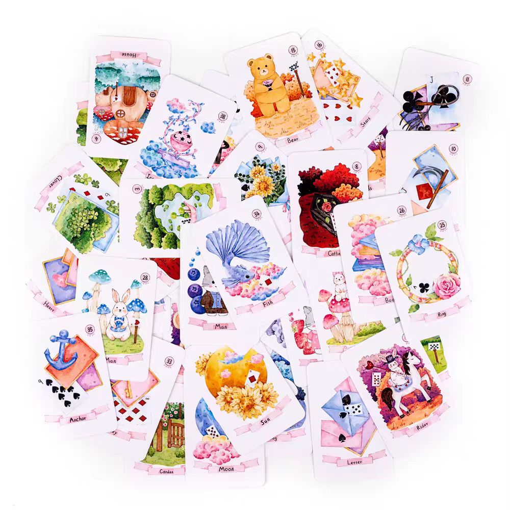 Dream Lenormand Oracle Cards 4 - Board Game Of Life review and price