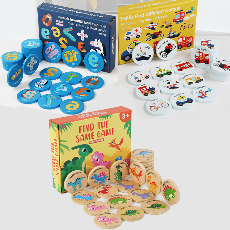 Kids Educational Wooden Memory - Board Game Of Life review and price