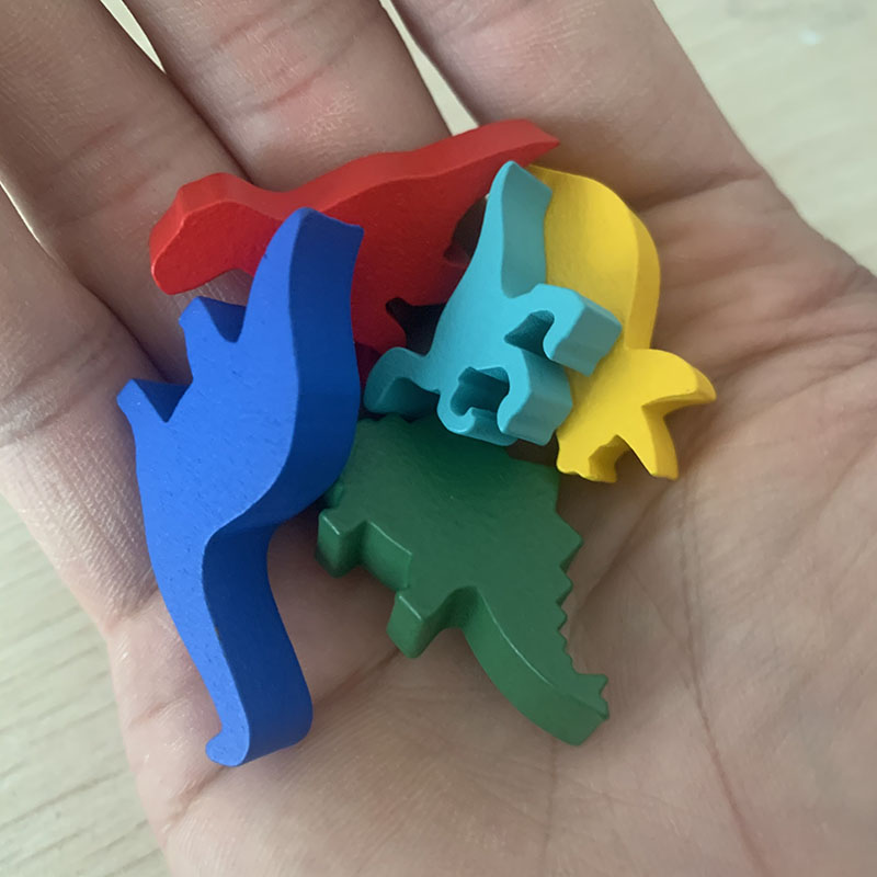 5 Pcs/set Wooden Dinosaur Boar - Board Game Catan review and price