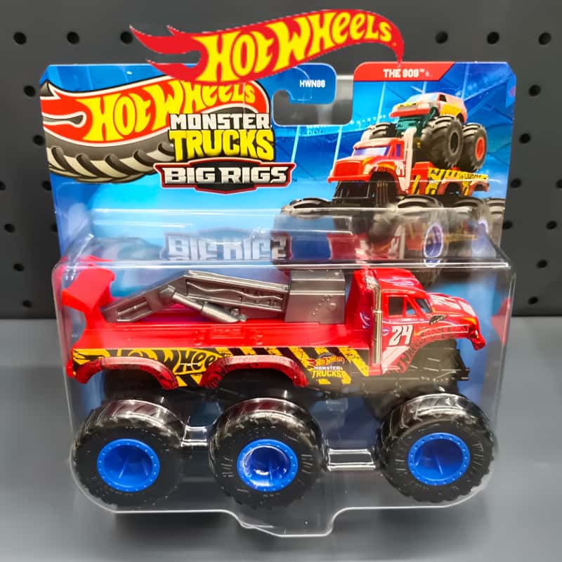 Hot Wheels Mega Wreckin Wolf S - Hot Wheels Car Monster Trucks review and price