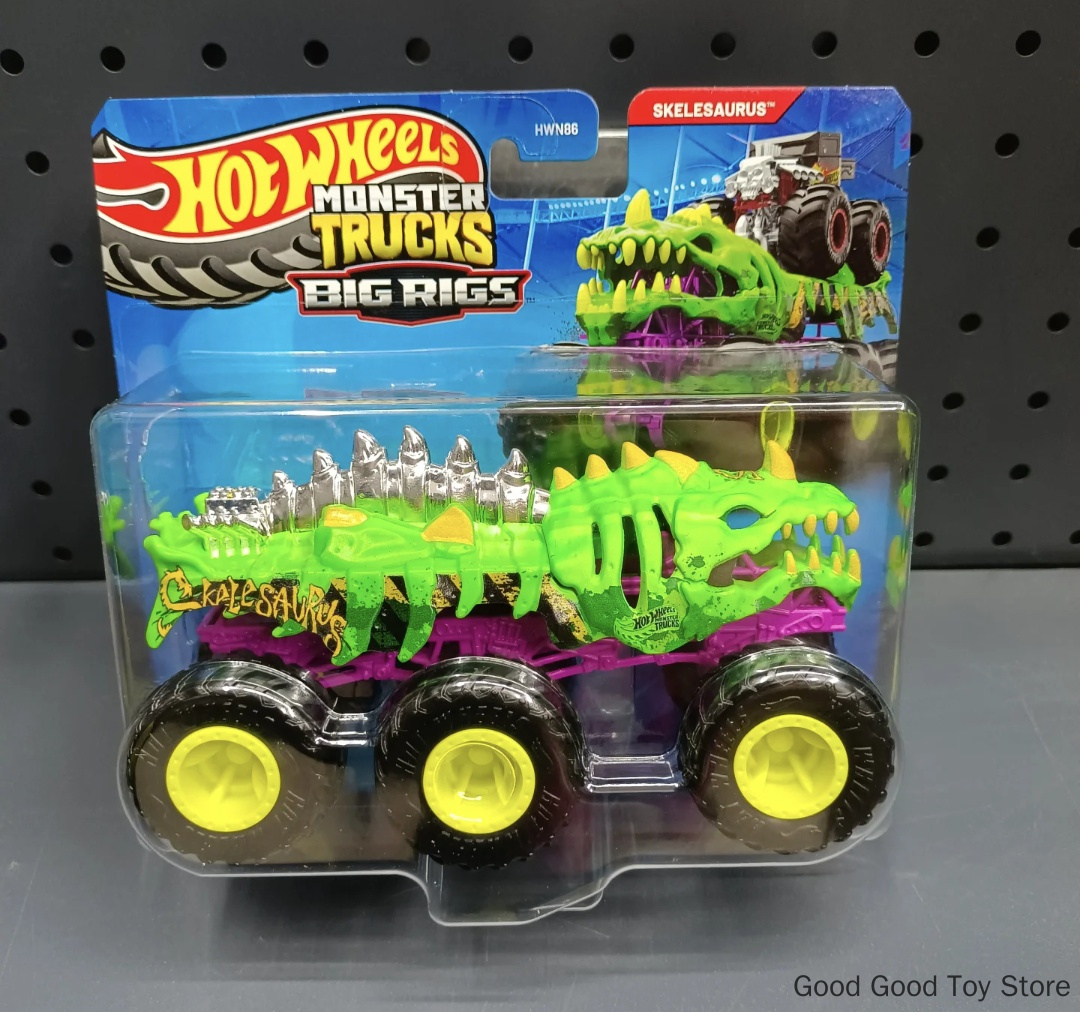 Hot Wheels Mega Wreckin Wolf S - Hot Wheels Car Monster Trucks review and price