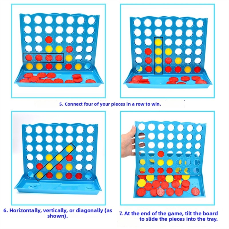 3D Four-in-a-Row Board Game fo - Board Game Live review and price