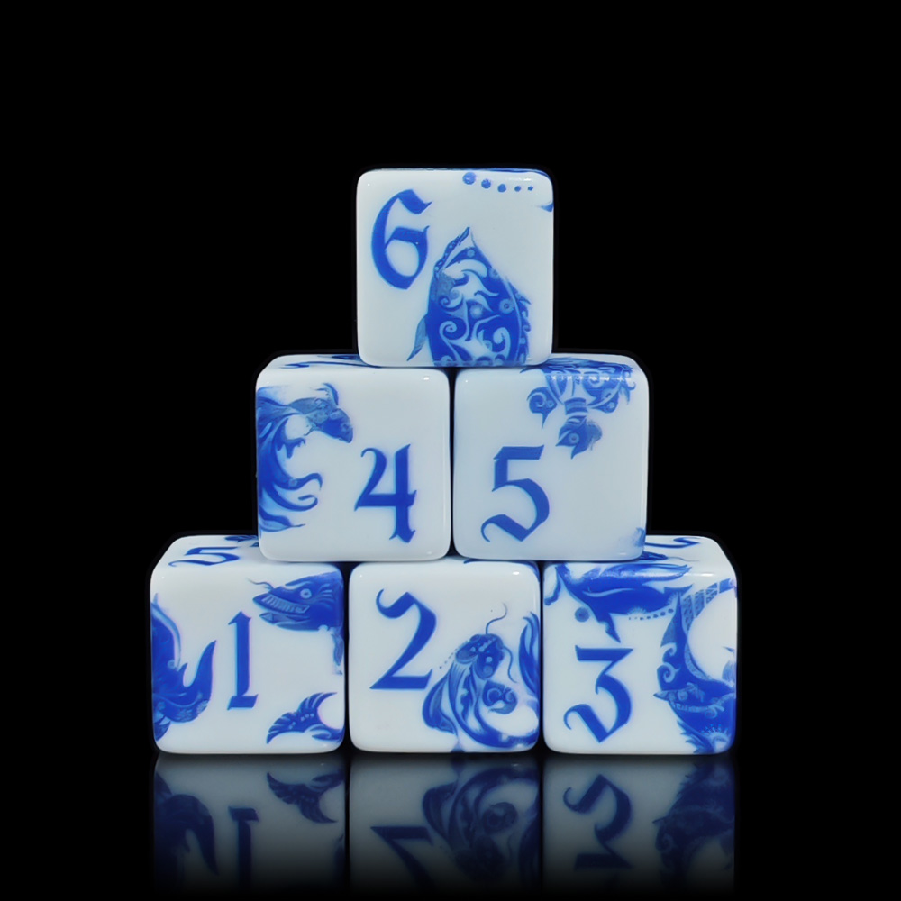 12Pcs Blue And White Porcelain - Board Game Live review and price