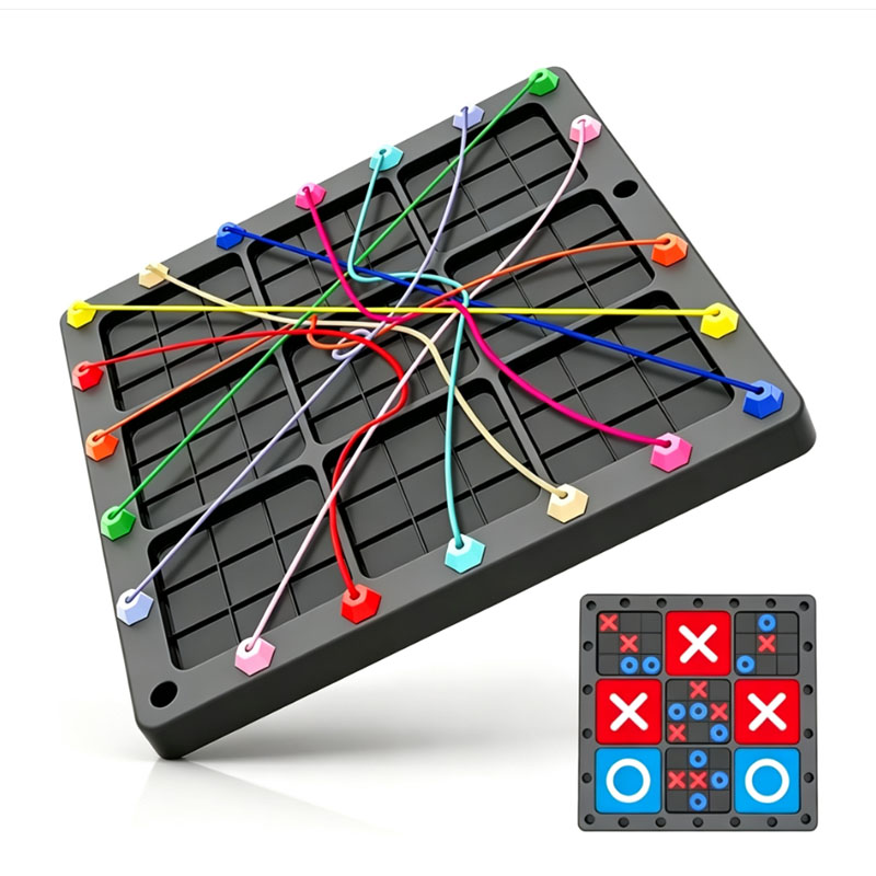 NEW 2 In1 Tic Tac Toe Board Ga - Strategy Board Game review and price