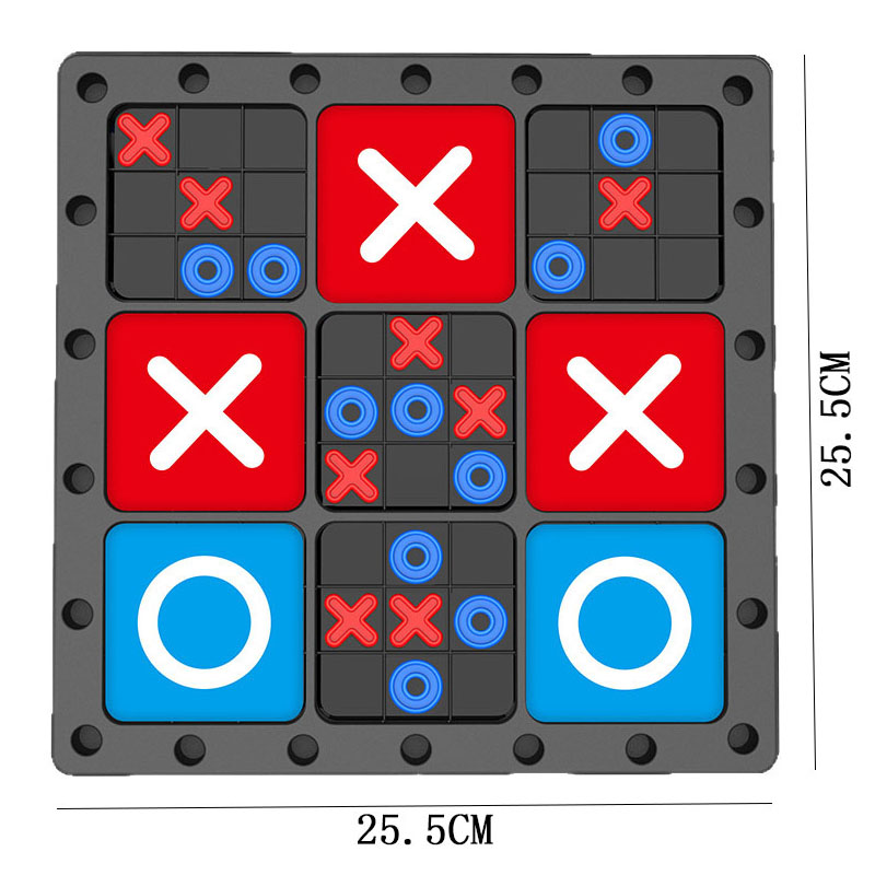 NEW 2 In1 Tic Tac Toe Board Ga - Strategy Board Game review and price