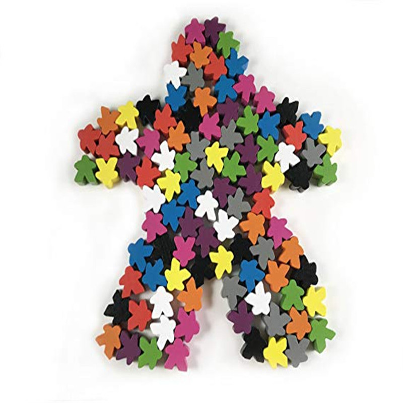 14PCS Wooden Humanoid Meeples  - Board Game Catan review and price