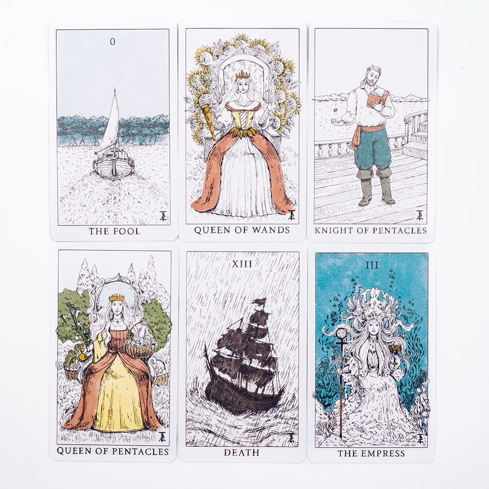 Ocean Themed Tempest Tarot  De - Board Game Of Life review and price